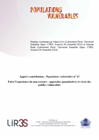Appel à contribution : revue Populations vulnérables